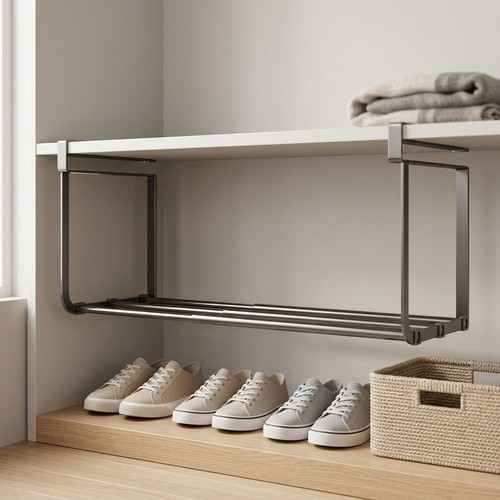 Rotguss grau teleskopregal - grau,